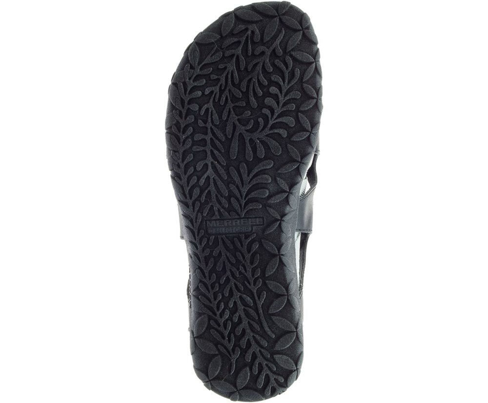 Sandały Merrell Damskie Białe/Czarne - Terran Cage Backstrap - 891203-QKI